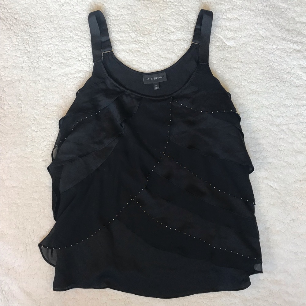 Black and Gold Lane Bryant Top